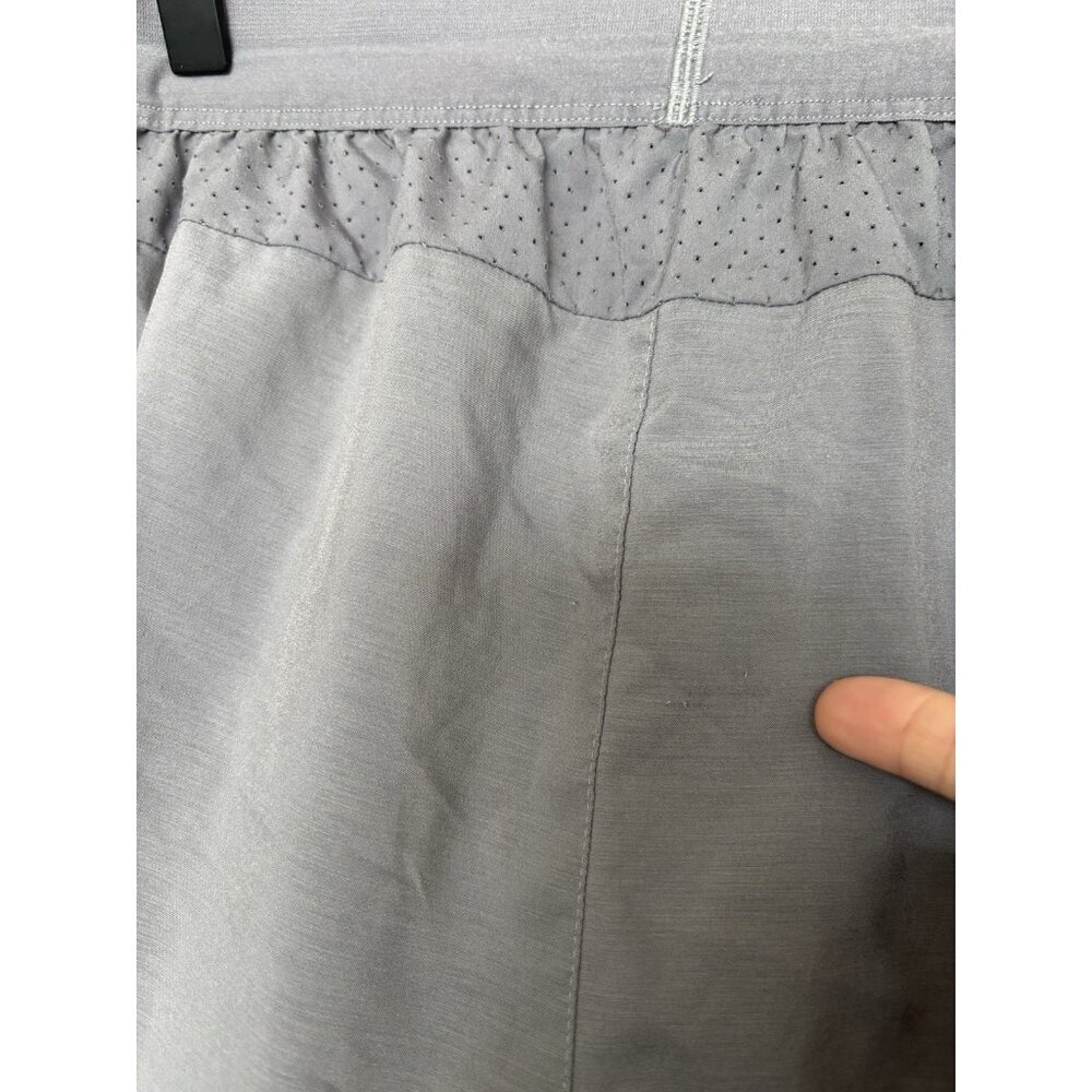 Nike Dri-FIT Shorts Men’s LARGE Gray Athletic Training Running Gym Sporty Preppy - Picture 9 of 14